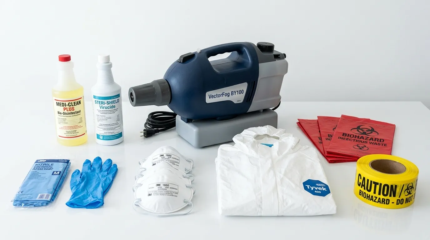 Professional biohazard remediation crew working in Mount Kisco